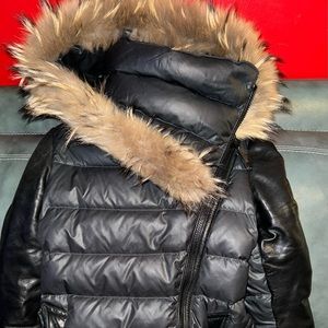 Rudsak Jacket Two Tone Black & Grey